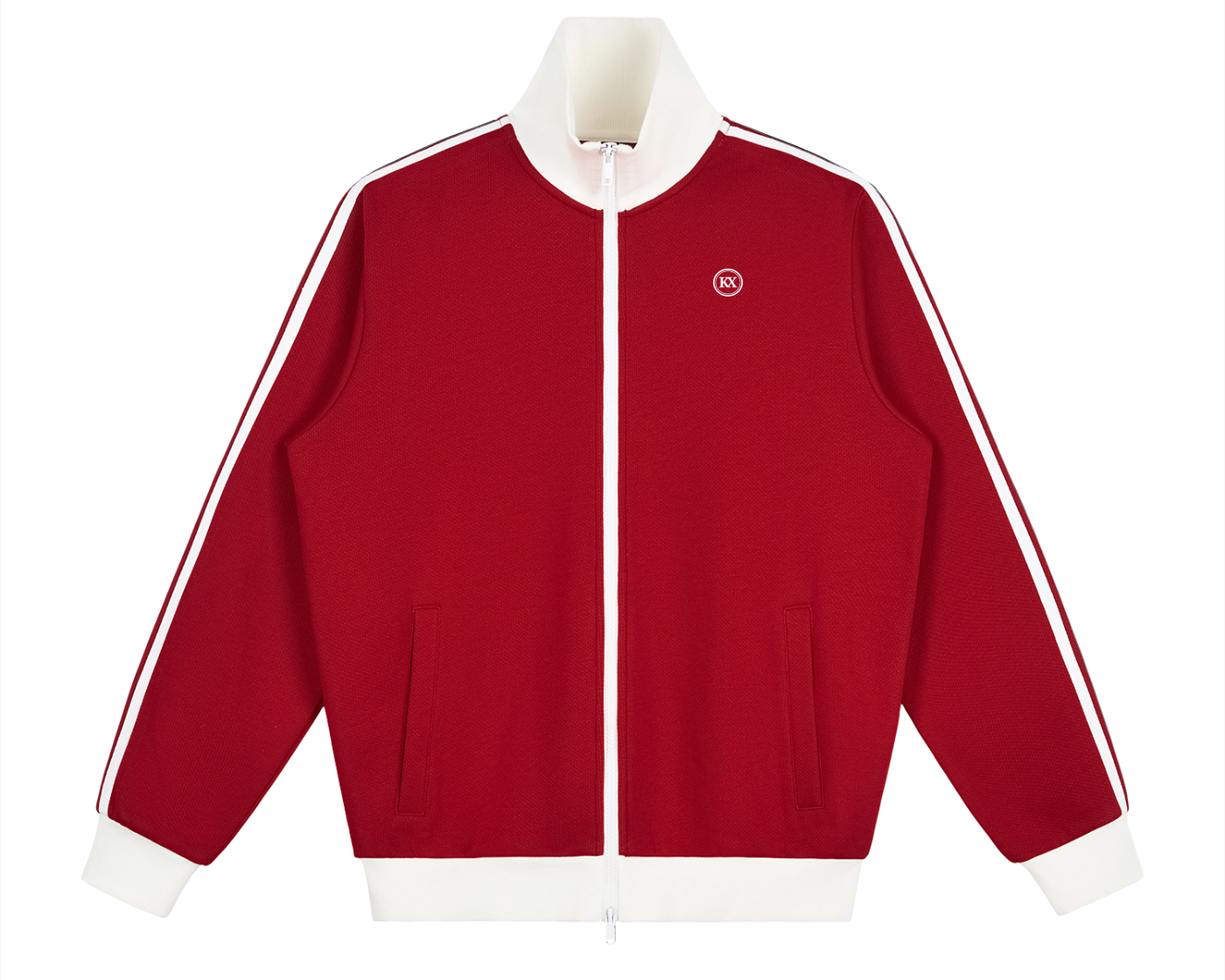 Side Stripe Fleece Track Jacket