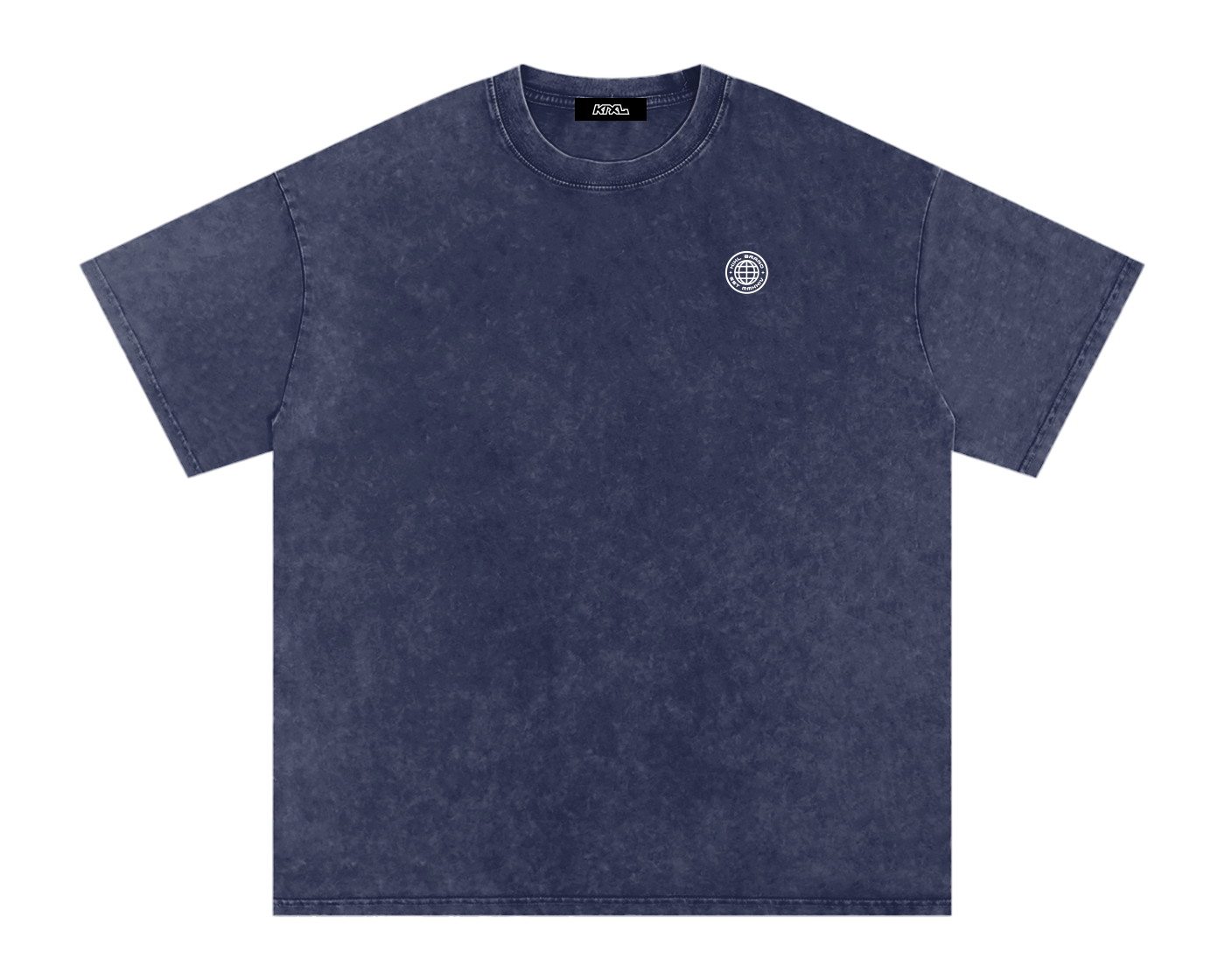 Snow Washed Cotton Tee