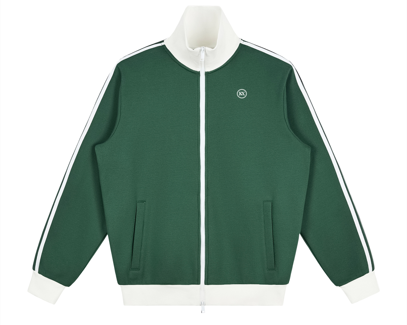 Side Stripe Fleece Track Jacket