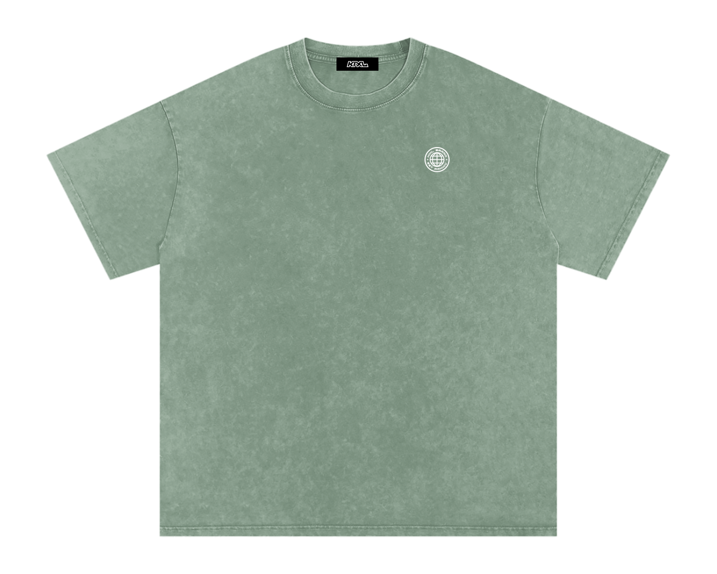 Snow Washed Cotton Tee