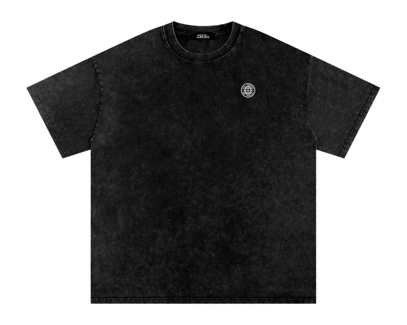 Snow Washed Cotton Tee