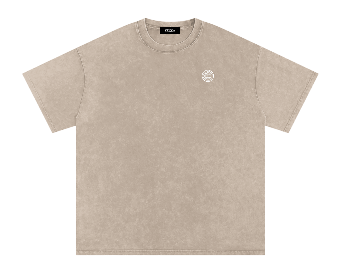 Snow Washed Cotton Tee